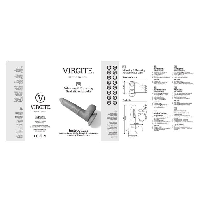 VIRGITE R14  VIBRATING & THRUSTING